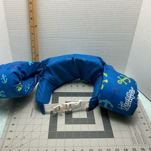 Blue Dolphin and Anchor Themed Life Jacket - Picture 6 of 7